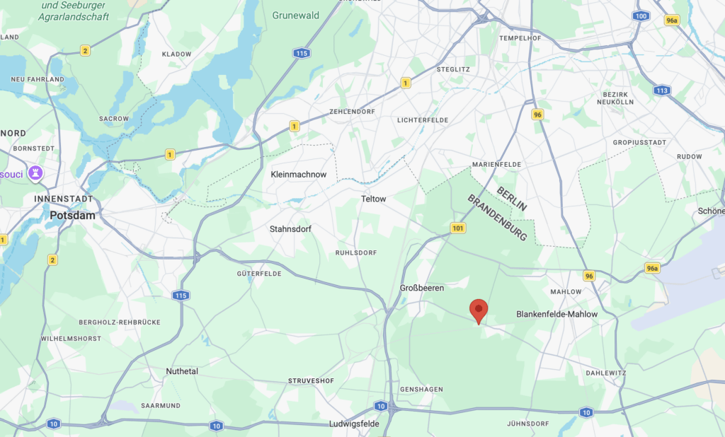 Karte Drafthorse Ranch